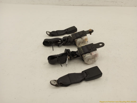 Honda Prelude Set Of Rear Seat Belt Buckles & Retractors
