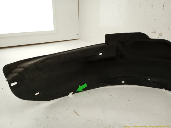 Honda Prelude Driver Left Front Inner Fender Liner
