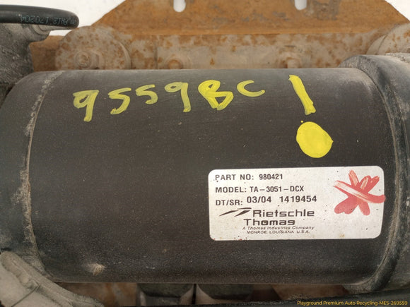 Hummer H2 Air Suspension Compressor Pump