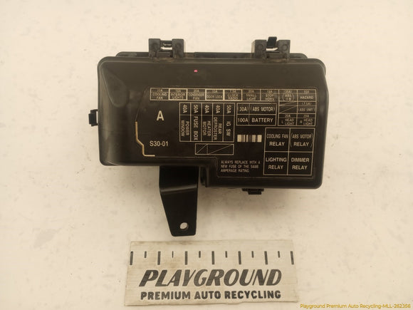 Honda Prelude Engine Fuse Box