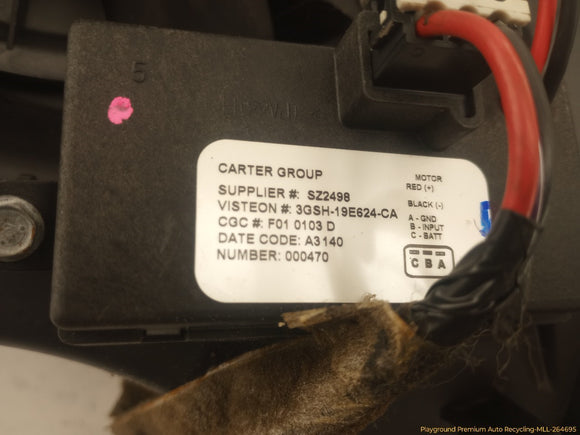 Hummer H2 HVAC Blower Box Assembly