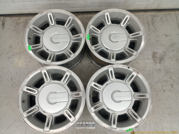Hummer H2 Set Of 4 Aluminum Alloy Wheels 7 Spoke