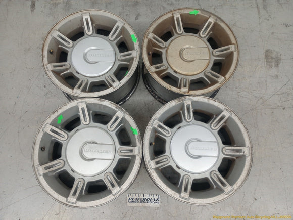 Hummer H2 Set Of 4 Aluminum Alloy Wheels 7 Spoke