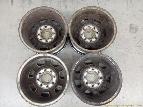 Hummer H2 Set Of 4 Aluminum Alloy Wheels 7 Spoke