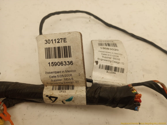 Hummer H3 Vehicle Wiring Pigtails