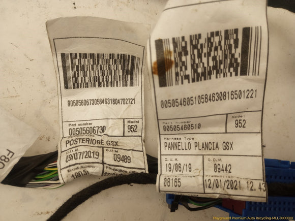 Alfa Romeo Giulia Vehicle Wiring Pigtails