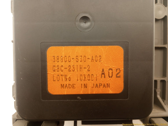 Honda Prelude Cabin Fuse Box