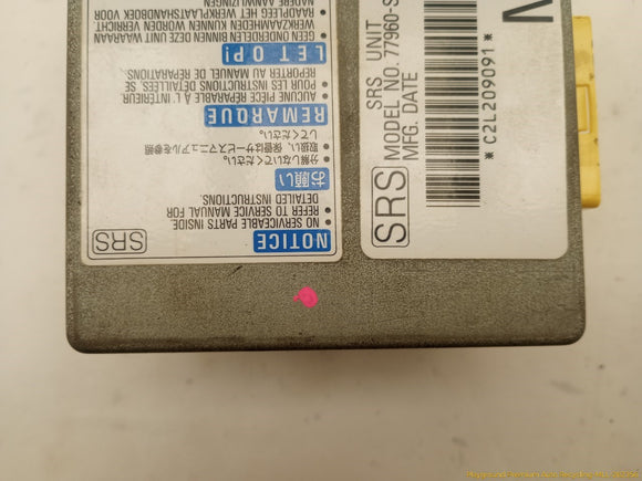 Honda Prelude Airbag Control Module