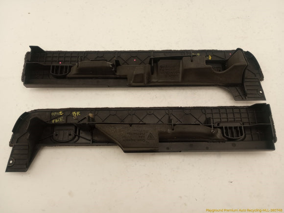 Porsche Cayenne Pair Of Trunk Side Carpet Trim Cover