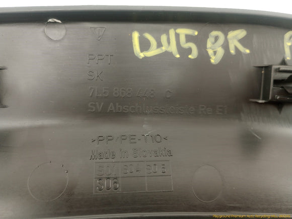 Porsche Cayenne Pair Of Trunk Side Trim Panel