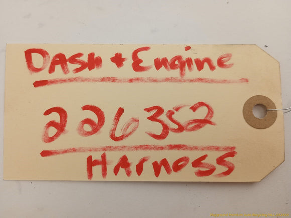 Cadillac CTS Dash & Engine Wiring Harness