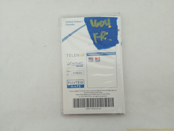 Lincoln MKT Navigation SD Card Version A4
