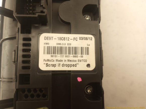 Lincoln MKT Rear Climate Control Panel