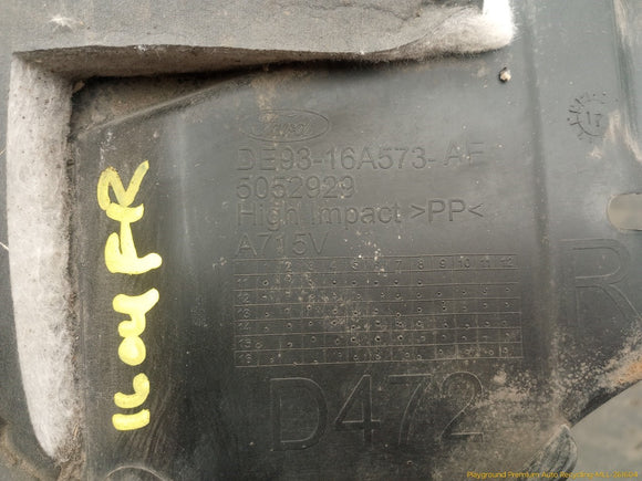 Lincoln MKT Passenger Right Front Inner Fender Liner