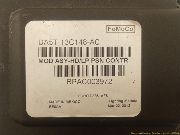 Lincoln MKT Headlight Lamp Control Module