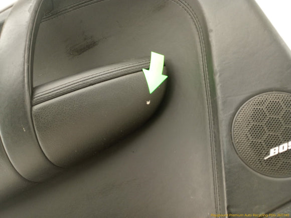 Porsche Cayenne Driver Left Rear Door Trim