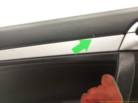 Porsche Cayenne Driver Left Rear Door Trim