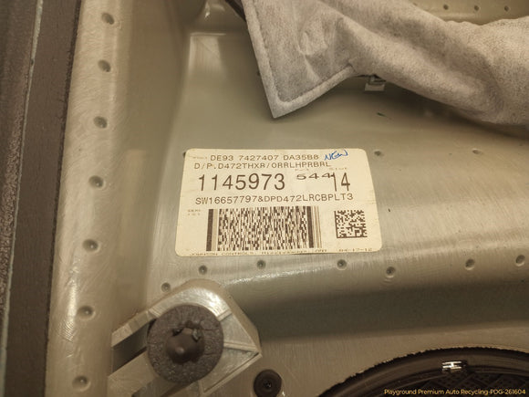 Lincoln MKT Driver Left Rear Door Trim