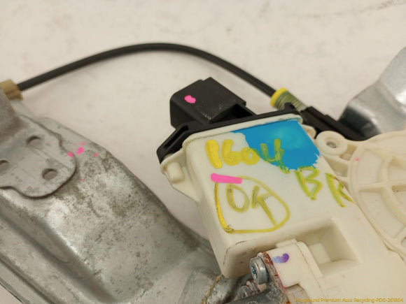 Lincoln MKT Passenger Right Rear Door Window Regulator