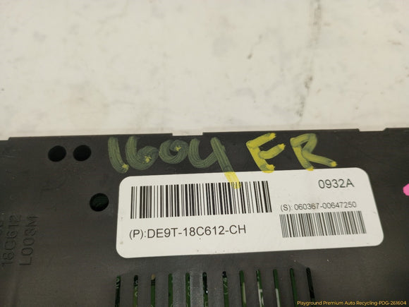 Lincoln MKT Climate Control Module