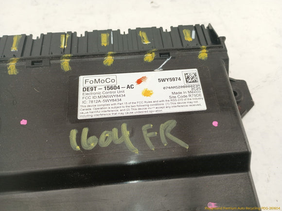 Lincoln MKT Multifunction Control Module