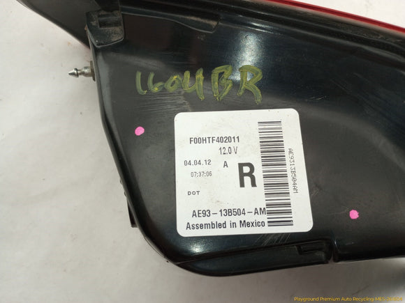 Lincoln MKT Passenger Right Tail Lamp