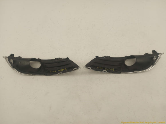 Lincoln MKT Pair Of Front Fog Lamp Bezel Trim