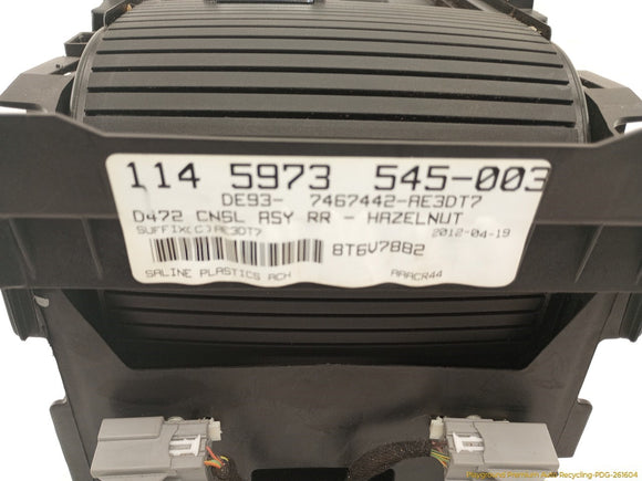 Lincoln MKT Rear Center Console Base