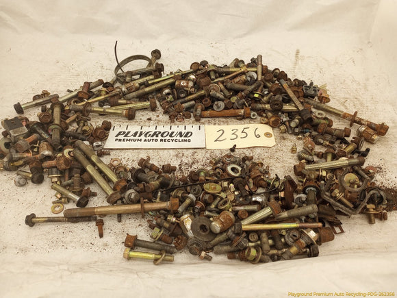 Honda Prelude Dismantling Hardware Fasteners Bolts & Nuts