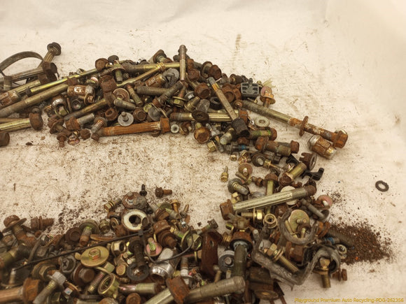 Honda Prelude Dismantling Hardware Fasteners Bolts & Nuts
