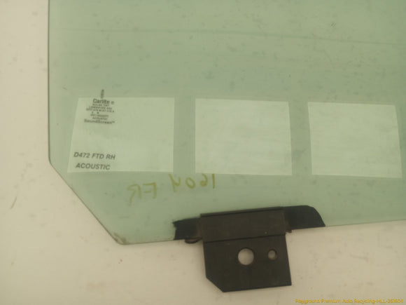 Lincoln MKT Passenger Right Front Door Window Glass