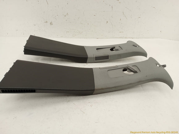 Porsche Cayenne Pair Of Center B-Pillar Interior Cover