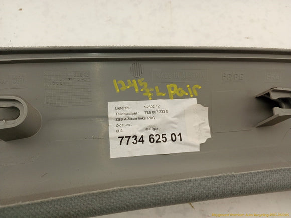 Porsche Cayenne Pair Of A Pillar Trim