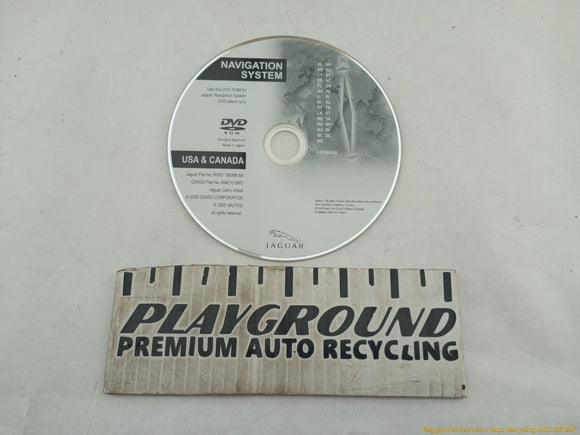 Jaguar XK Navigation System DVD Map Disc
