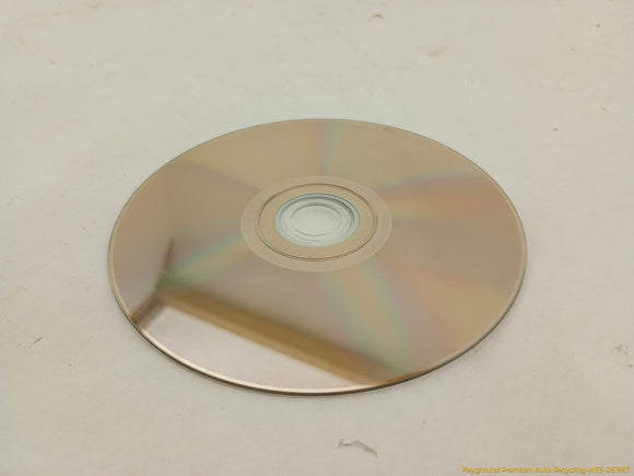 Jaguar XK Navigation System DVD Map Disc