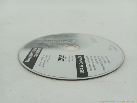 Jaguar XK Navigation System DVD Map Disc