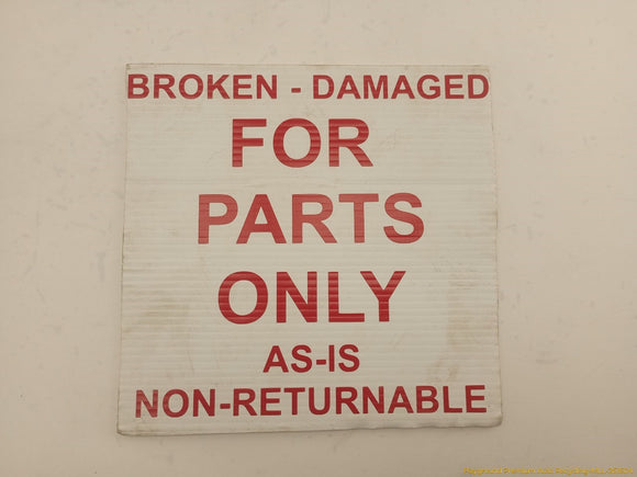 Lincoln MKT **AS IS** Engine Short Block