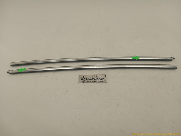 Jaguar XK Pair Of Exterior Window Belt Molding Strips