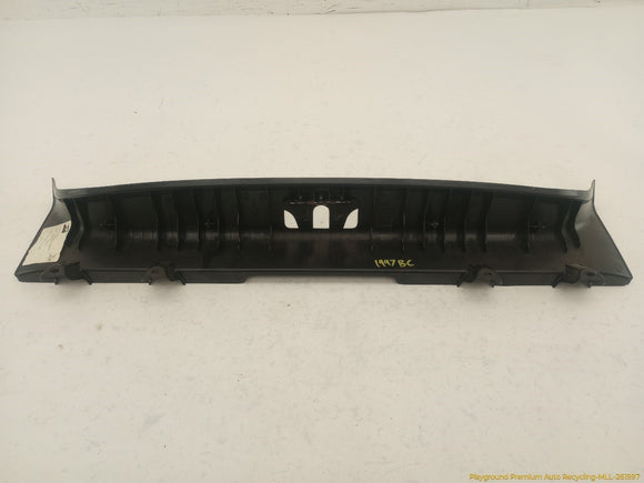 Jaguar XK Trunk Sill Scuff Plate Trim