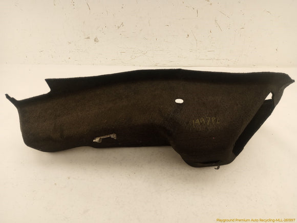 Jaguar XK Driver Left Trunk Side Carpet Trim