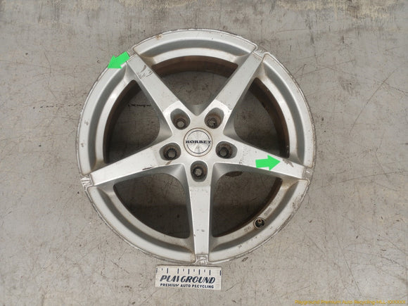 Honda Prelude Single Borbet Alloy Wheel 5 Spoke