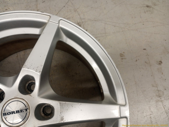 Honda Prelude Pair Of Borbet Alloy Wheel 5 Spoke