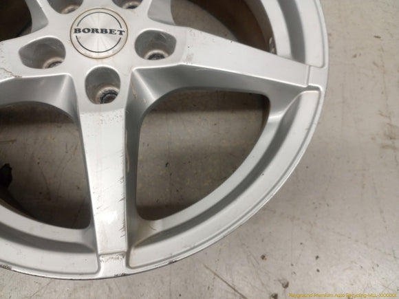 Honda Prelude Pair Of Borbet Alloy Wheel 5 Spoke
