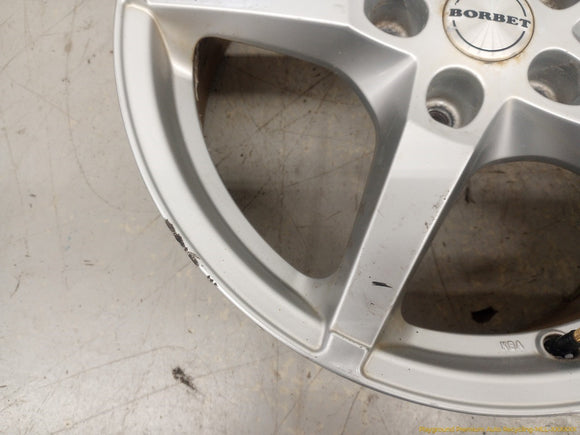 Honda Prelude Pair Of Borbet Alloy Wheel 5 Spoke