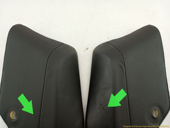 Porsche Cayenne Pair Of Rear Seat Bolster Cushion Trim