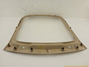 Jaguar XK Rear Trunk Lid Back Glass Surround Trim Panel-7
