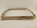 Jaguar XK Rear Trunk Lid Back Glass Surround Trim Panel-8