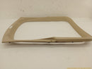 Jaguar XK Rear Trunk Lid Back Glass Surround Trim Panel-11