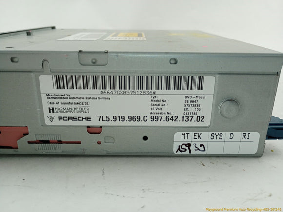 Porsche Cayenne Navigation DVD Player Module