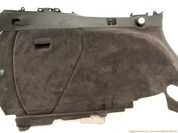 Porsche Cayenne Driver Left Trunk Side Carper Cover Trim
